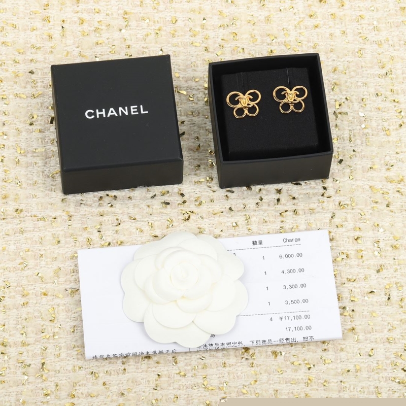 Ch*el earrings
